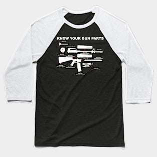 Know your gun parts Baseball T-Shirt